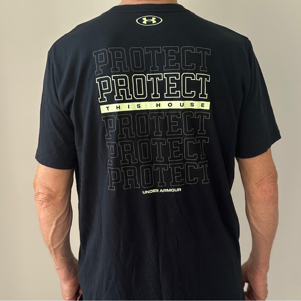 Under Armour Men's Black Short Sleeve Tee - Picture 8 of 17